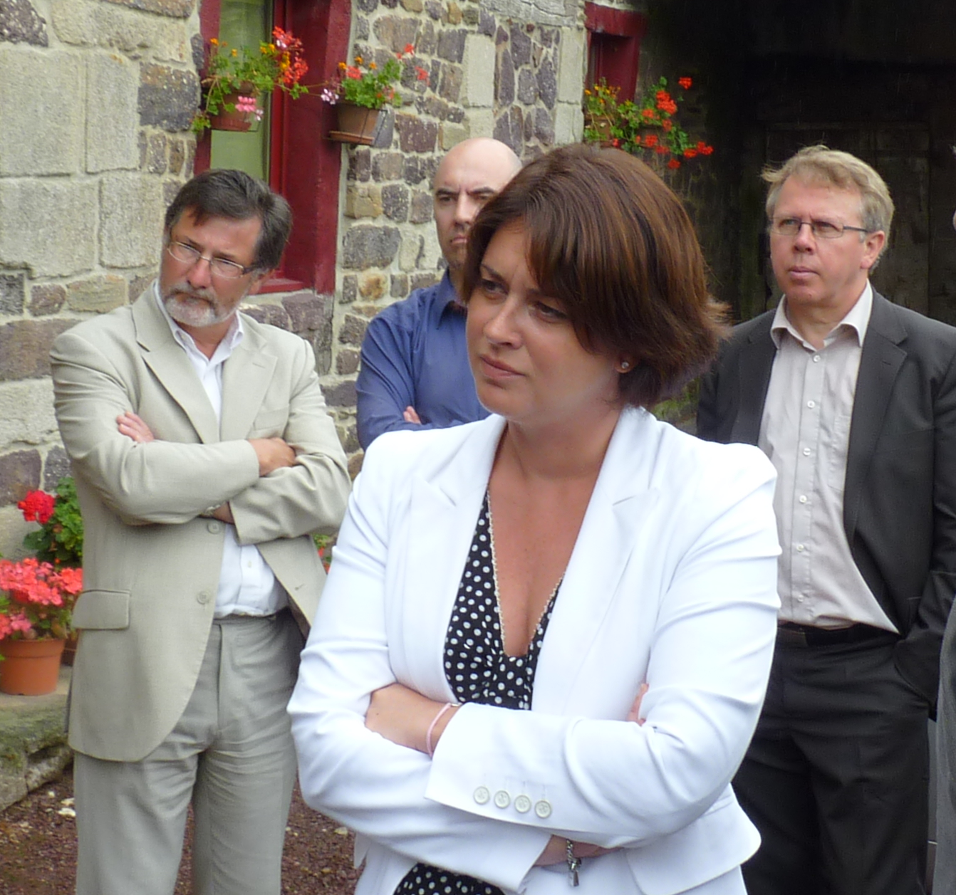 Honoré Puil, avec Sylvia Pinel